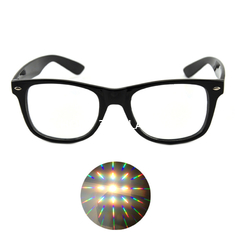 Ultimate Diffraction Glasses - Black Rave Eyewear, Ravewear EDM Festivals